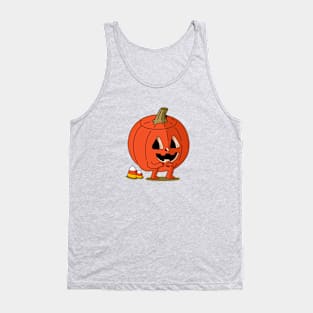 Retro pumpkin and candy Tank Top